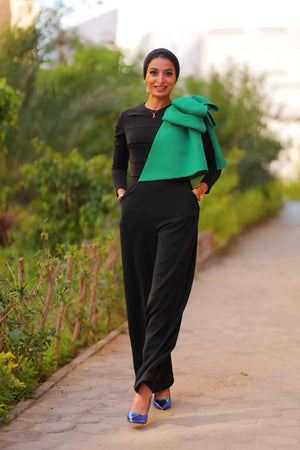 Bow jumpsuit