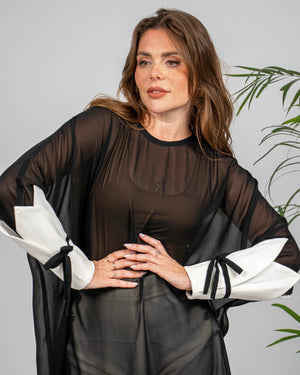 Black Iris Blouse