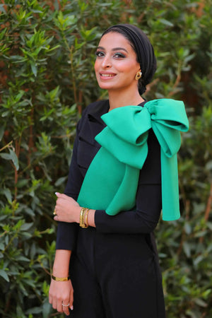 Bow jumpsuit