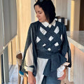 Denim Mohra Top