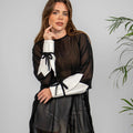 Black Iris Blouse