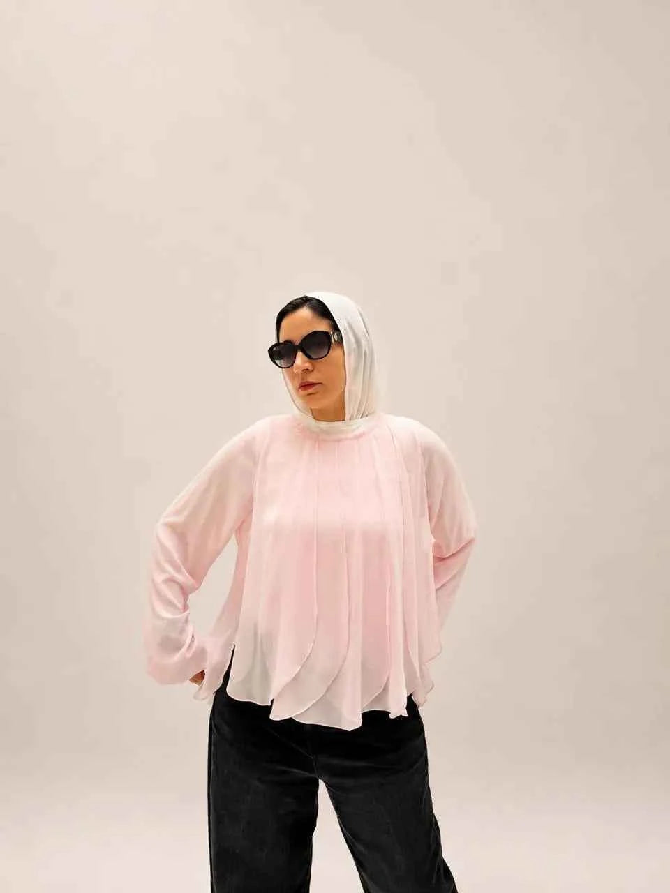 Flora Blouse Chiffon